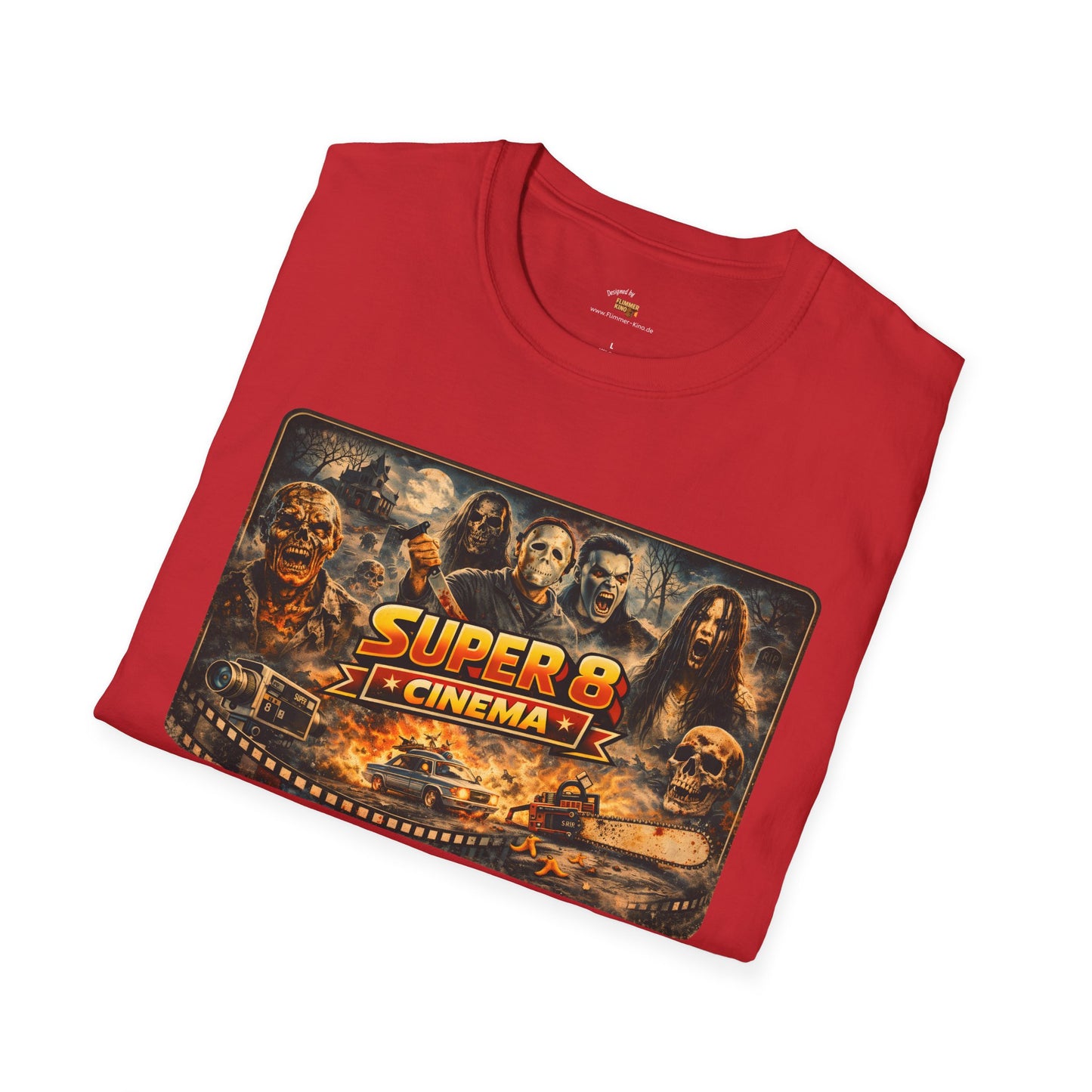 T-Shirt "Super 8 Cinema" Horror