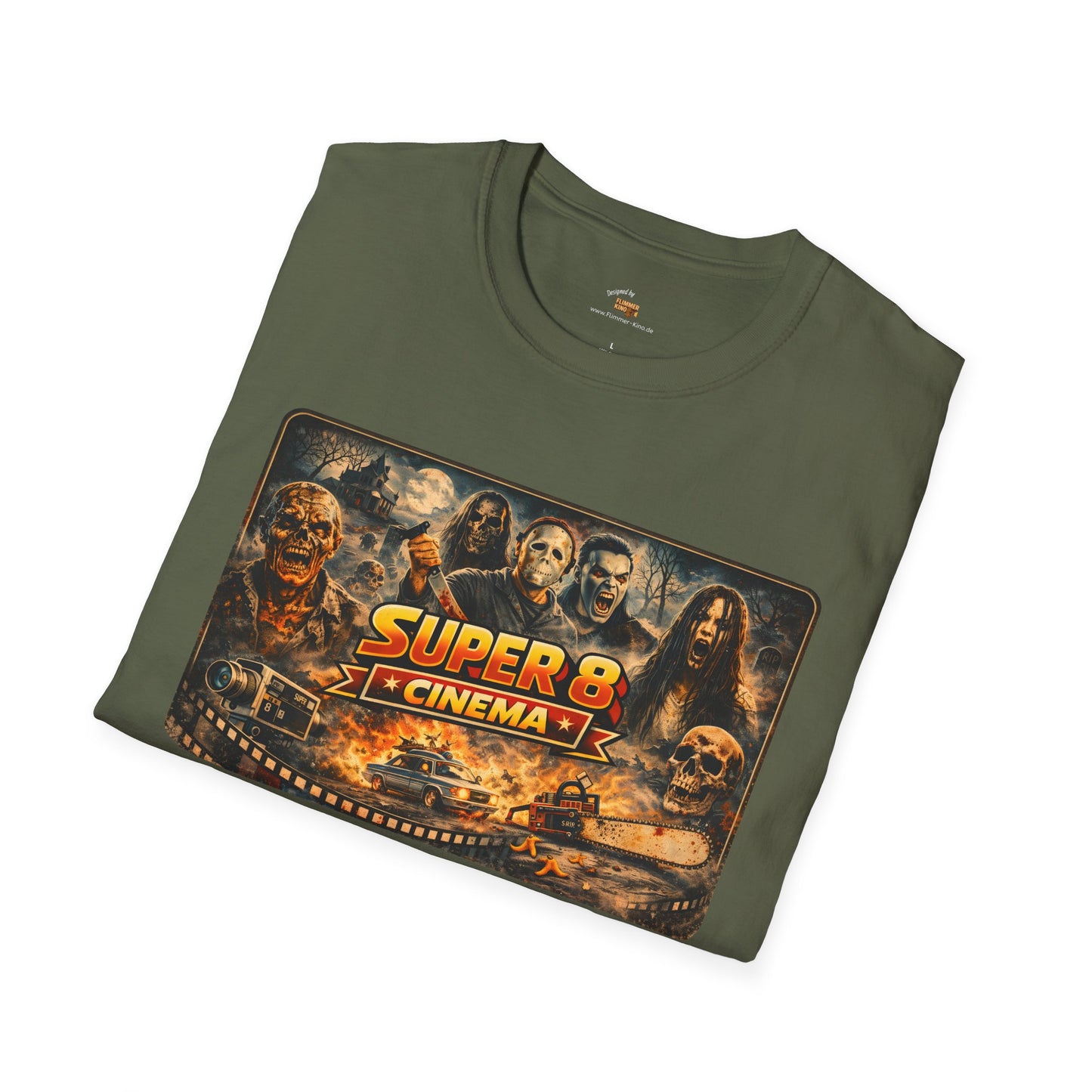T-Shirt "Super 8 Cinema" Horror