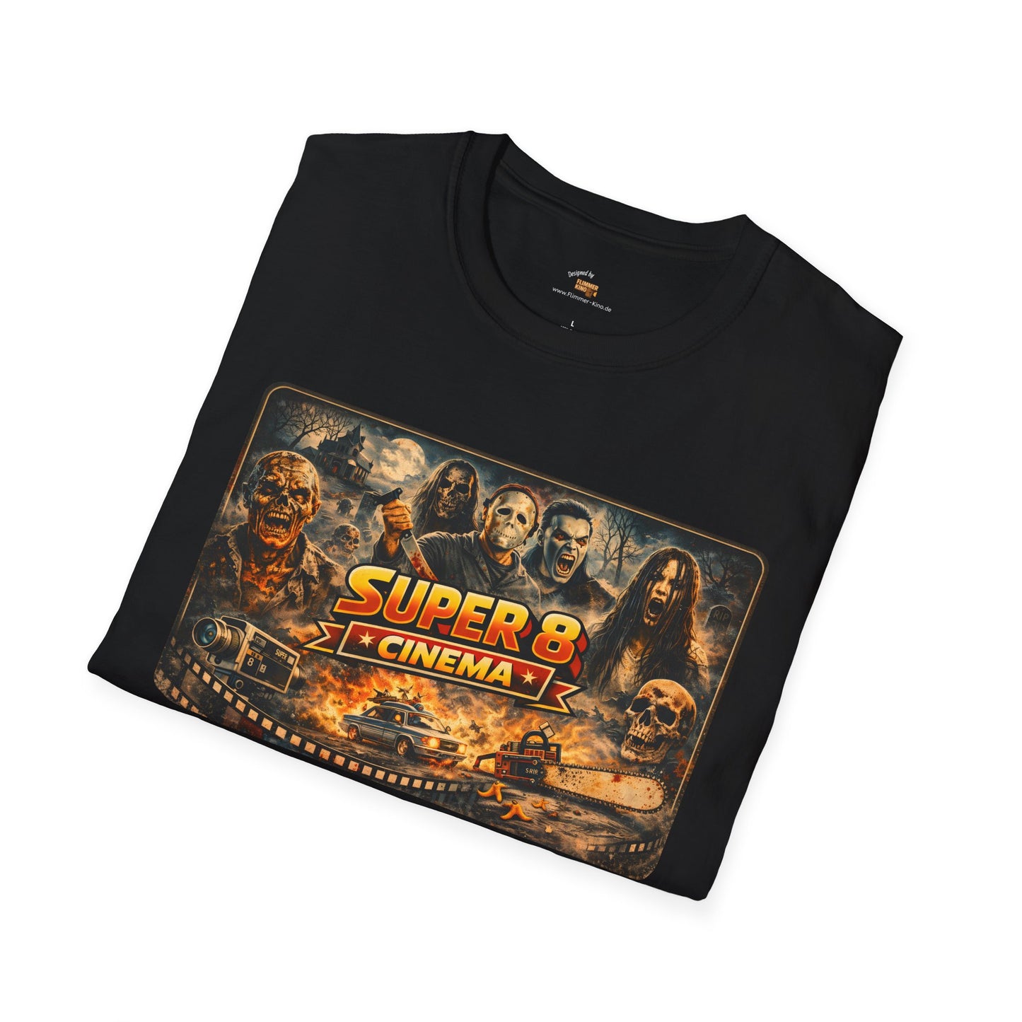 T-Shirt "Super 8 Cinema" Horror